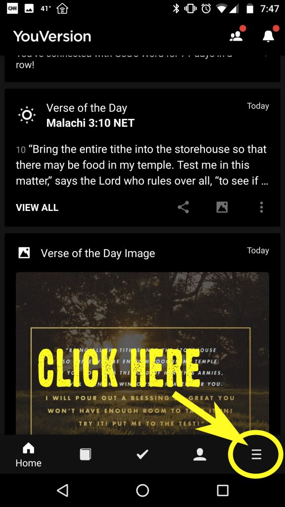 Sermon Notes On Youversion Bible App Maple Avenue Christian Church