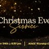 Christmas Eve Service Wednesday, December 24, 6:30 p.m.