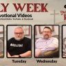 Holy Week Devotionals – The Way of the King