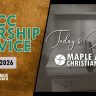 Maple Avenue Christian Church (MACC) Worship Service – Apr 19, 2026