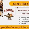 Forge Men’s Breakfast, Saturday, September 28